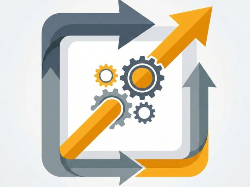 Visual representation of transformation process